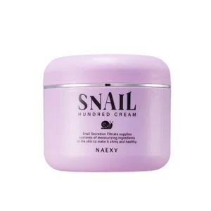 Naexy Snail Hundred Cream Cremă revitalizantă bogată cu mucus de melc, 100 g