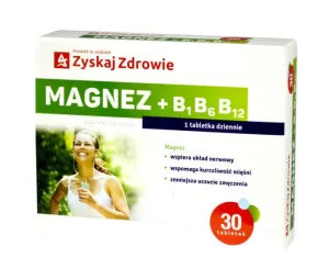 Magneziu+ B1 B6 B12, 30 comprimate