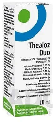 Laboratoarele Thea Thealoz Duo picături pentru ochi 10 ml — preț și oferte