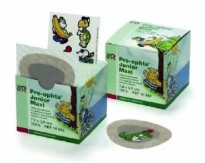 Lohmann & Rauscher Plasturi de ocluzie Pro-ophta JUNIOR cu autocolante - Mini 100 buc