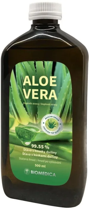 Biomedica Aloe Vera Suc 99,55% 500 ml