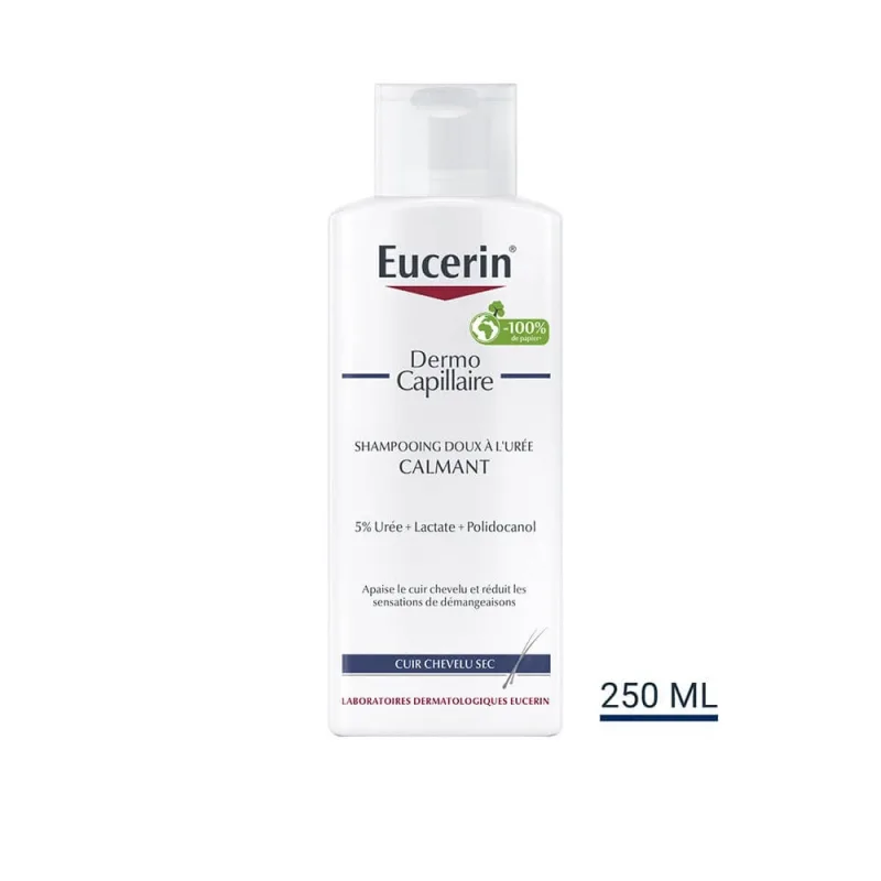 Eucerin Dermocapillaire Șampon pentru păr Calm 5% Uree Dermo 250ml — preț și oferte