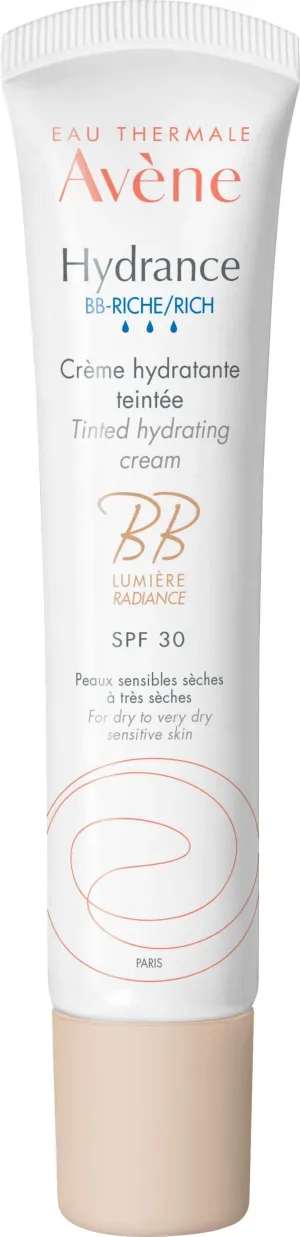 Avène Hydrance BB - Cremă hidratantă colorată hrănitoare SPF30 40 ml