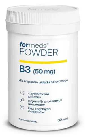 B3 POWDER - Vitamina B3 - Niacin, Formeds