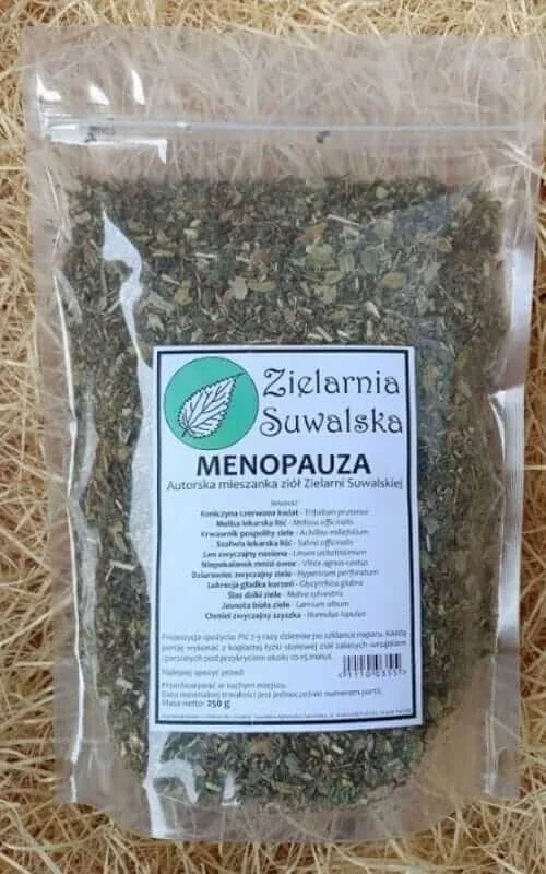 Menopauză 250g amestec proprietar Suwalska Zielarnia Klimuszko Zielarnia Suwalska — preț și oferte