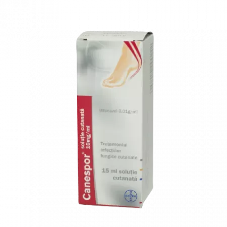 Canespor solutie 10 mg/ml, Bayer | 15 ml — preț și oferte