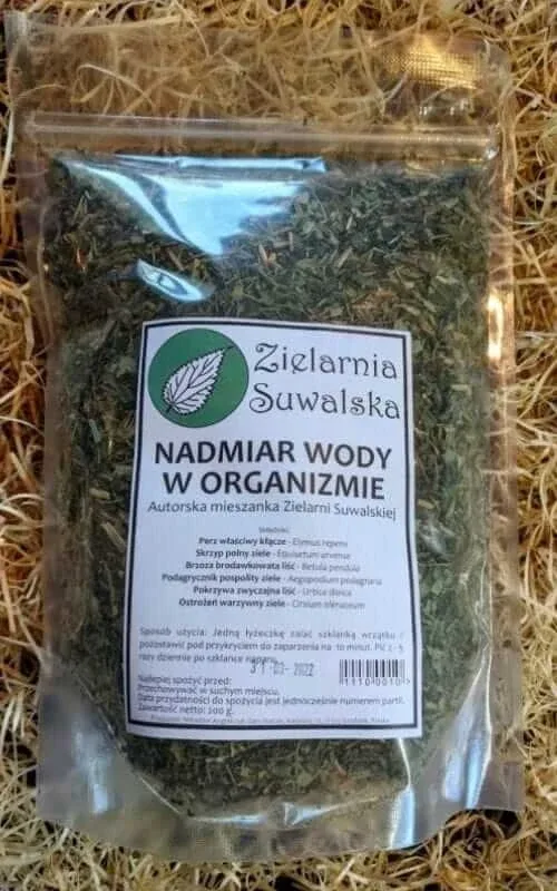 Ierburi exces de apă în organism 200 g Suwalska Zielarnia Suwalska — preț și oferte