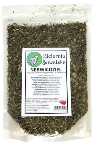 Ierburi Nerwicoziel 200g Amestec de ierburi conform rețetei părintelui Klimuszko Zielarnia Suwalska