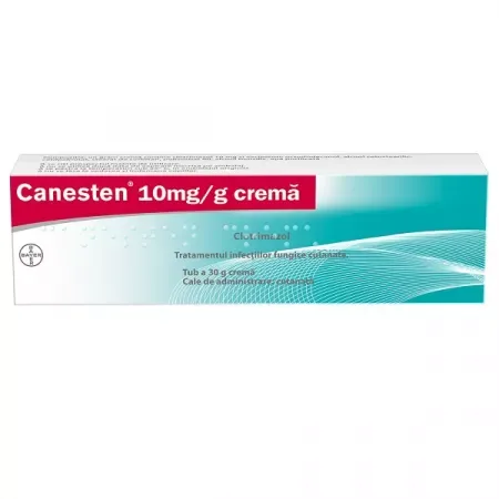 Canesten crema 10 mg/g, Bayer | 30 g — preț și oferte