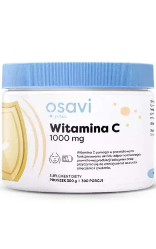 Osavi Vitamina C (acid L-ascorbic) 1000 mg, pulbere 300 g — preț și oferte