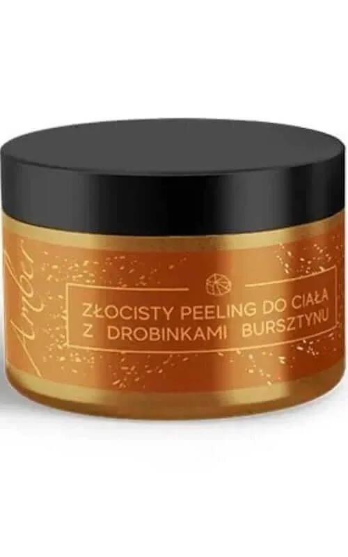 Scrub de corp auriu cu particule de chihlimbar 300g Linia chihlimbarului — preț și oferte