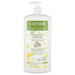 Cattier Bio Baie de corp și păr pentru întreaga familie Parfum grapefruit 1l