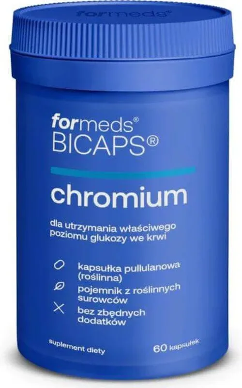 Bicaps Chromium Crom (200mcg) 60 capsule Formeds — preț și oferte