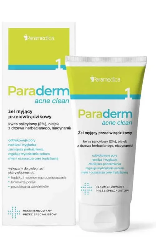 Paraderm gel de spălare împotriva acneei 150g PARAMEDICA — preț și oferte