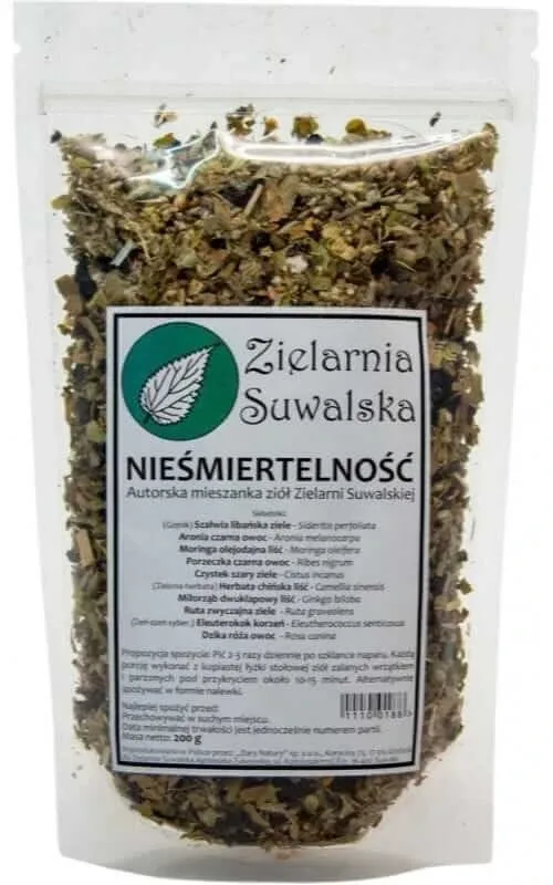 Herbs Immortality 200g Suwalska Zielarnia Suwalska Medica Herbs — preț și oferte