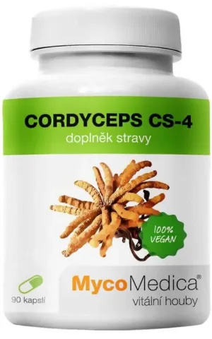 Cordyceps CS-4 (min 30 % polizaharide) 500mg 90 capsule, MycoMedica