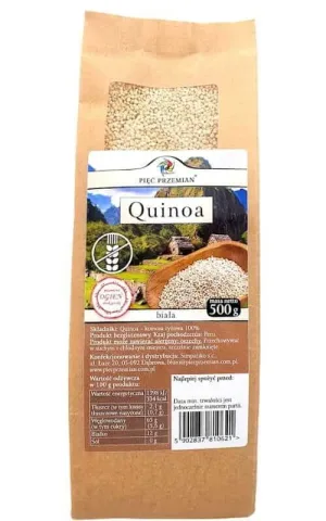 Quinoa albă - quinoa 500g FIVE CHANGES
