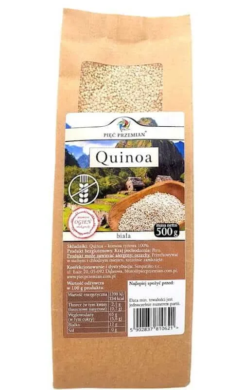 Quinoa albă - quinoa 500g FIVE CHANGES — preț și oferte