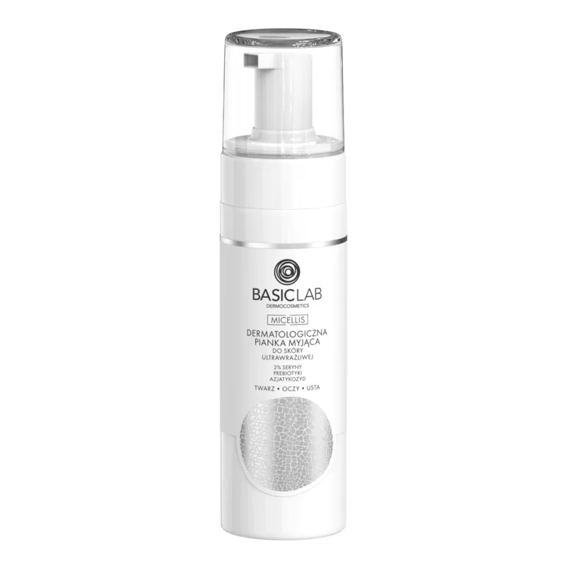 BasicLab Micellis, spumă de curățare dermatologică pentru piele ultrasensibilă, 150 ml AMBALAJ CONTAMINAT — preț și oferte