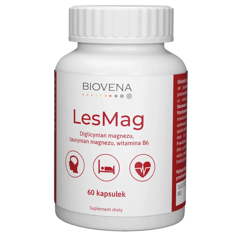 Biovena LesMag, 60 capsule — preț și oferte