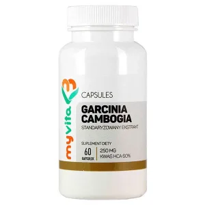 MyVita, Garcinia cambogia, extract HCA 250 mg, 60 capsule