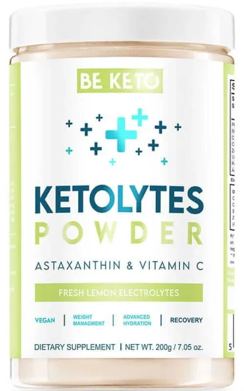 Ketolytes Electrolytes Powder - Lămâie proaspătă 200g BeKeto — preț și oferte