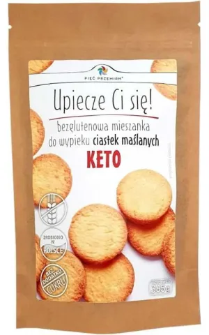 Amestec de tort cu unt fără gluten KETO 365g FIVE CHANGES