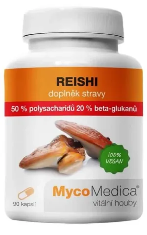Reishi 50% polizaharide 20% beta-glucani 90 capsule MycoMedica