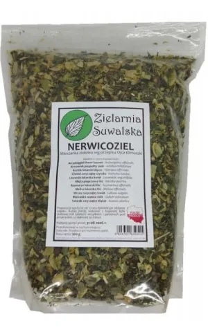 Ierburi Nerwicoziel 500g amestec de ierburi conform rețetei părintelui Klimuszko Zielarnia Suwalska