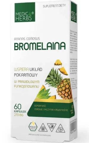 Bromelain 270mg, 60 capsule Medica Herbs