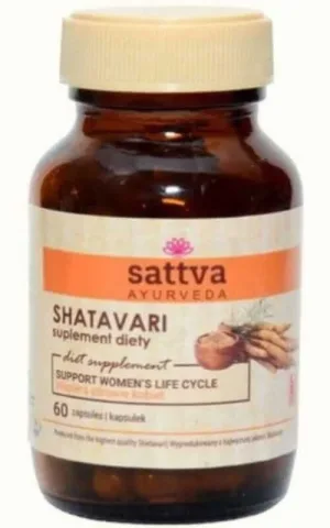 Shatavari 60 capsule Sattva Ayurveda