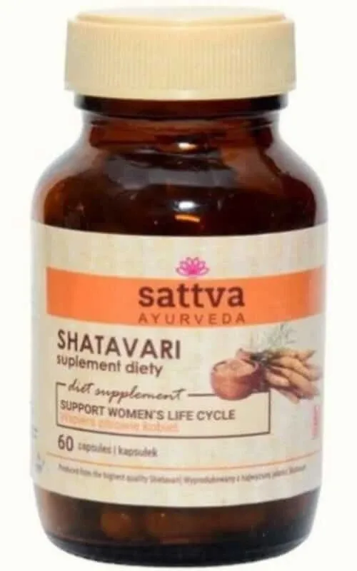 Shatavari 60 capsule Sattva Ayurveda — preț și oferte
