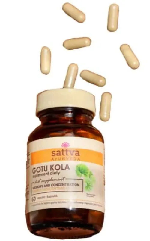 Gotu Kola 60 capsule Sattva Ayurveda — preț și oferte