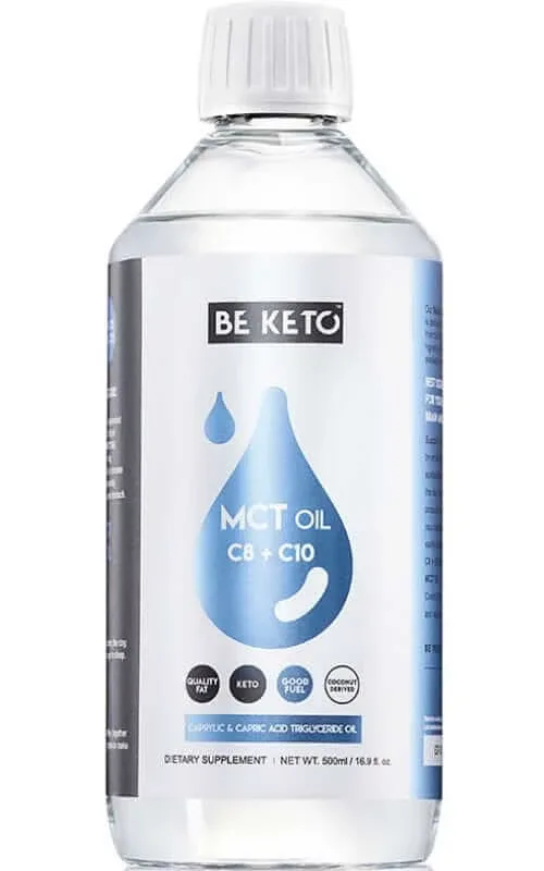 Ulei MCT C8+C10 500ml BeKeto — preț și oferte