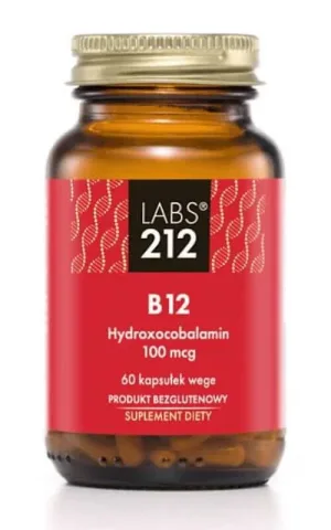 Labs212 Vitamina B12 Hydroxocobalamin 60 caps