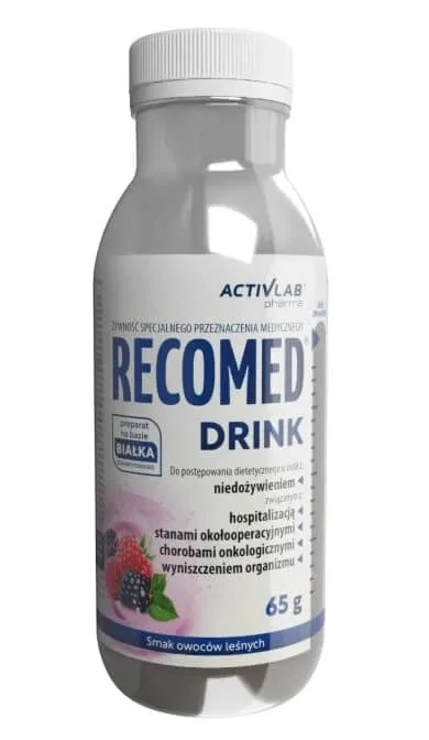 Recomed ActivLab Pharma Băutură aromă fructe de pădure, 65 g — preț și oferte