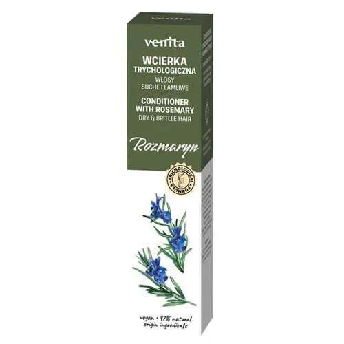 VENITA Trichologic păr frecare pentru păr uscat și fragil Rozmarin, 100ml — preț și oferte