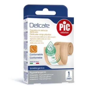 PIC Plasture de tăiere delicat antibacterian 8x50cm bej