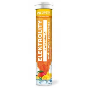 ELEKTROLITY + Vitamina C, 20 comprimate efervescente