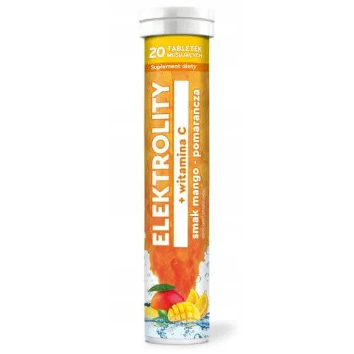 ELEKTROLITY + Vitamina C, 20 comprimate efervescente MBM Pharma — preț și oferte