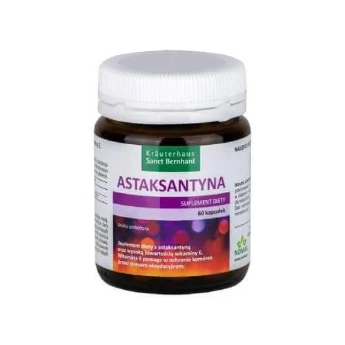 Sanct Bernhard Astaxantină 8 mg, 60 capsule — preț și oferte