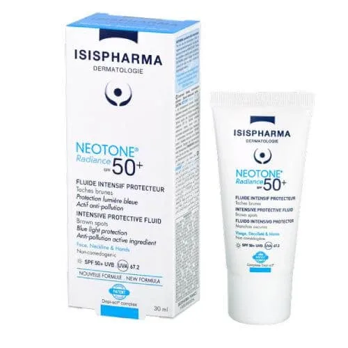 ISISPHARMA Neotone Radiance SPF 50+ Light Serum pentru eliminarea decolorării pielii, 30ml — preț și oferte