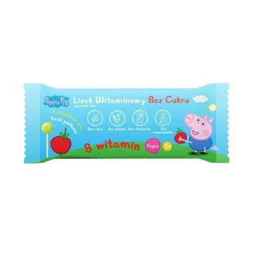 HOSPOWA APTECZKA Peppa Pig Lollipop cu aromă de mere, 1 buc Domowa Apteczka — preț și oferte
