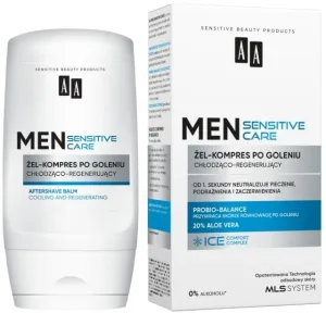 AA Men Sensitive Care Aftershave Gel-Compresie ...