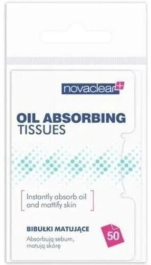 Novaclear Mattifying Face Papers 50 bucăți