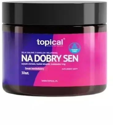 Topical Good Sleep Jelly cu hamei și melatonină fără zahăr, ... — preț și oferte