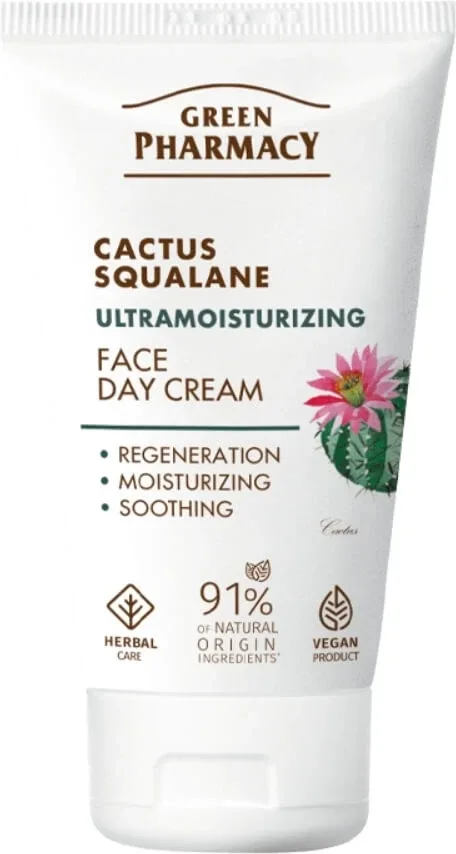 Crema de zi Green Pharmacy cactus, squalane 50 ml — preț și oferte