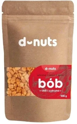 D-nuts Fasole boabe cu aromă de ardei iute și lămâie 500 g (Data expirării ... — preț și oferte