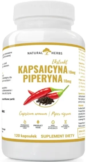 Altopharma Capsaicin + Piperine + Prebiotic 120 capsule