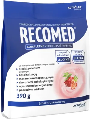 Activlab Pharma Recomed aromă de căpșuni 390 g